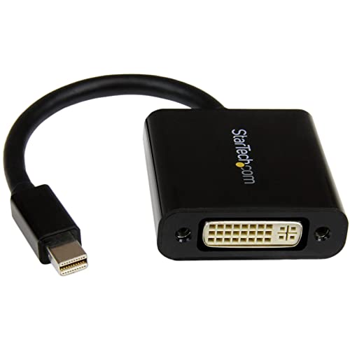 Startech.com Mini-DisplayPort-auf-DVI-Adapter – 1920 x 1200 – 1080p – Dongle – Monitoradapter – Mini DisplayPort-Adapter – mDP auf DVI - DVI-Konverter - DVI-Adapter (MDP2DVI3) von StarTech.com