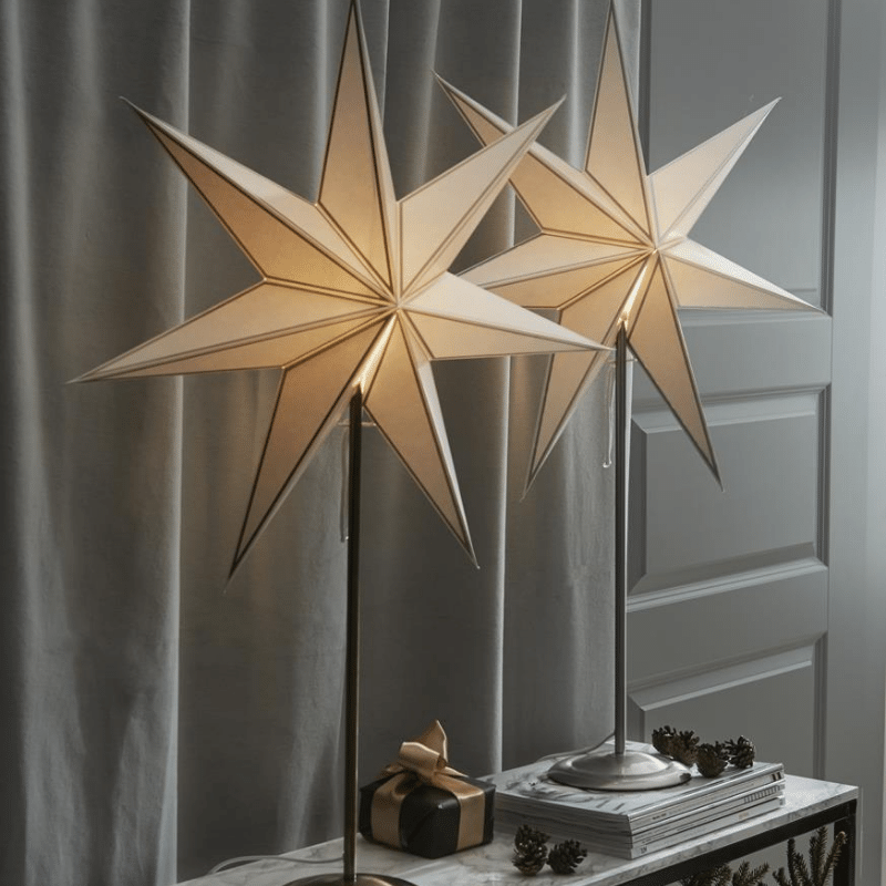 B-Ware Papierstern "Nicolas" - stehend - 7-zackig - D: 60cm, H: 90c... B-Ware Papierstern "Nicolas" - stehend - 7-zackig - D: 60cm, H: 90c... von StarTrading