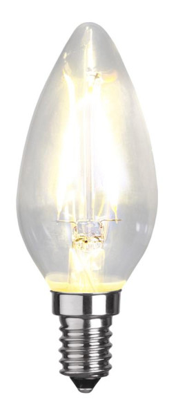 LED Kerzenlampe FILA C35 - E14 - 2W - WW 2700K - 250lm - klar LED Kerzenlampe FILA C35 - E14 - 2W - WW 2700K - 250lm - klar von StarTrading