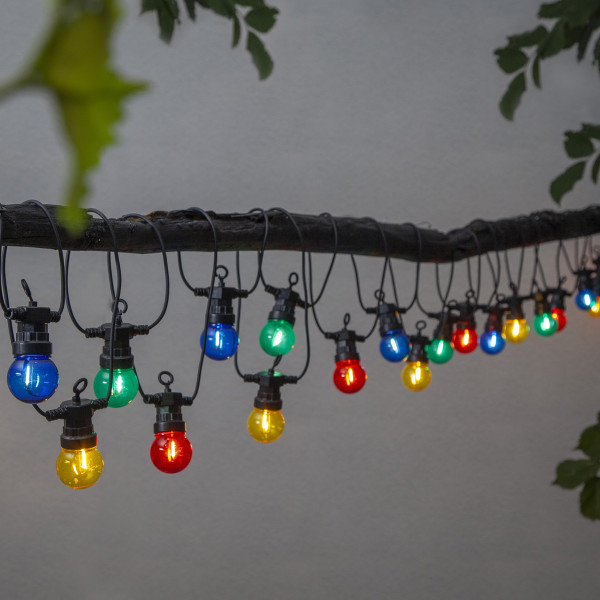 LED Lichterkette CIRCUS - 20 kleine bunte Kugeln - Filament LED - 8... LED Lichterkette CIRCUS - 20 kleine bunte Kugeln - Filament LED - 8... von StarTrading