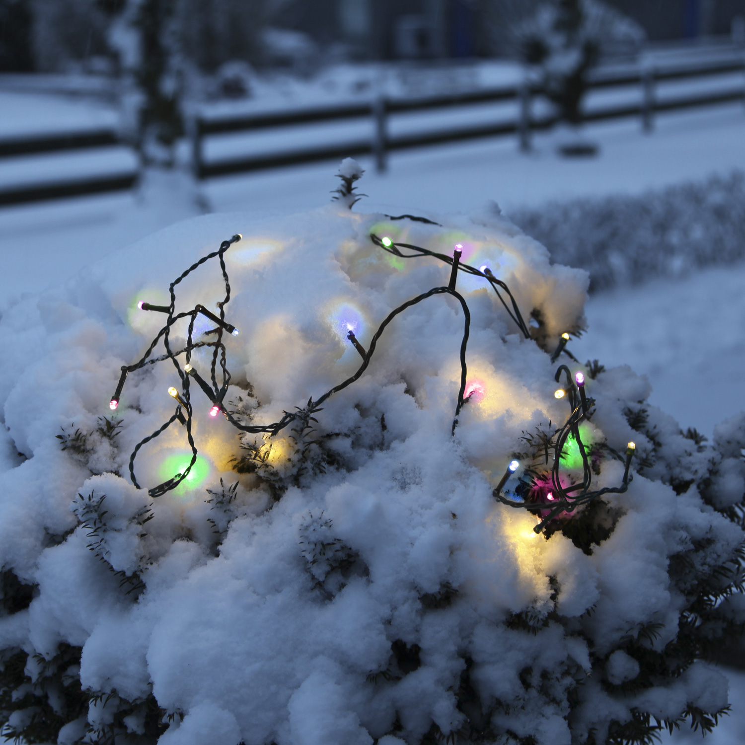 LED Lichterkette - Serie LED - L: 7,2m - schwarzes Kabel - 8 Funktionen - outdoor LED Lichterkette - Serie LED - L: 7,2m - schwarzes Kabel - 8 Funktionen - outdoor von StarTrading