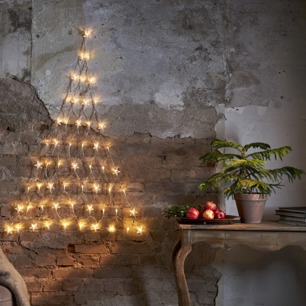 LED Lichternetz Tannenbaum mit Sternen - 120x90cm - Wanddeko - 55 w... LED Lichternetz Tannenbaum mit Sternen - 120x90cm - Wanddeko - 55 w... von StarTrading
