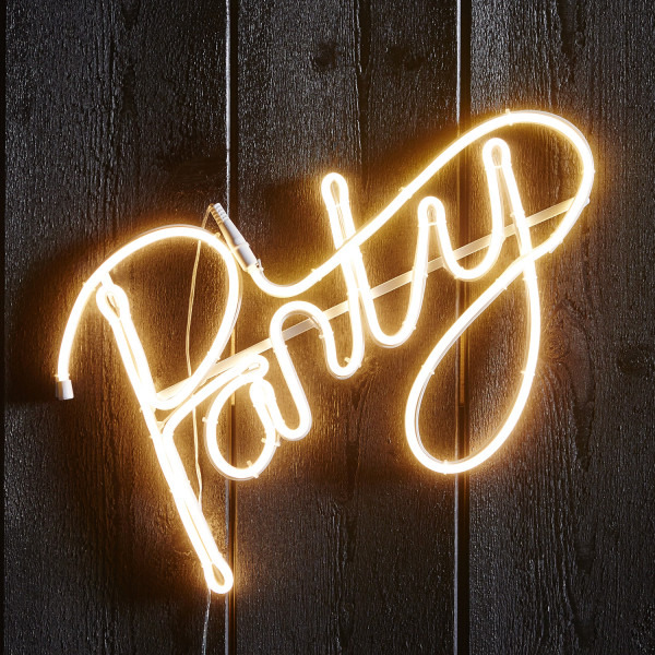LED Silhouette "Party" - Flatneon - 305 LED - H: 31cm - outdoor - w... von StarTrading