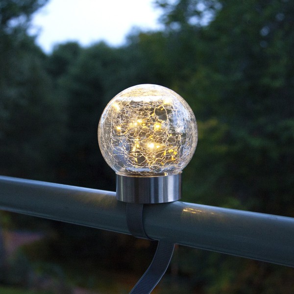 LED Solar Dekoleuchte 3in1 Glory - 10 warmweise LED - H: 35cm - Däm... von StarTrading
