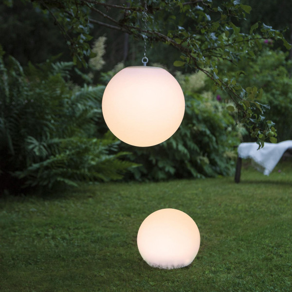 LED Solar Gartenkugel GLOBY - Erdspieß - H: 23cm, D: 25cm - 2 warmw... LED Solar Gartenkugel GLOBY - Erdspieß - H: 23cm, D: 25cm - 2 warmw... von StarTrading