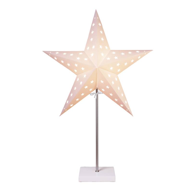 Papierstern Leo - stehend - 5-zackig - D: 43cm H: 65cm - inkl. E14 ... von StarTrading