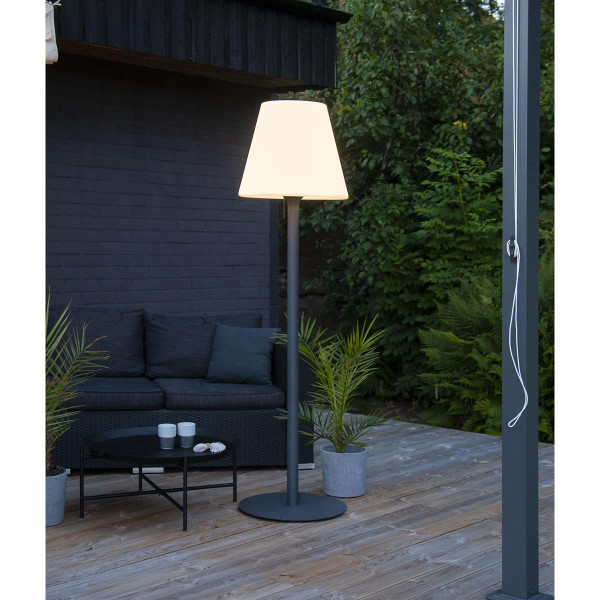 Stehlampe Kreta - Gatenlampe - H: 184cm - weißer 50cm Lampenschirm ... Stehlampe Kreta - Gatenlampe - H: 184cm - weißer 50cm Lampenschirm ... von StarTrading
