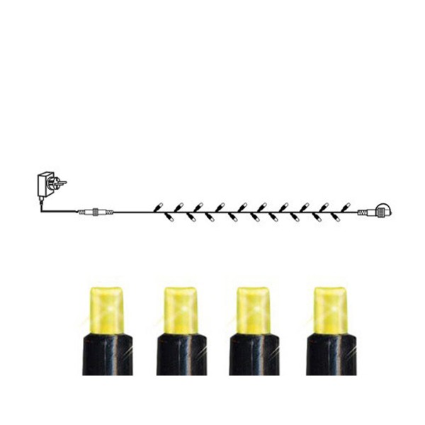 System 24 Starterset - LED Lichterkette 10m mit Trafo - koppelbar b... System 24 Starterset - LED Lichterkette 10m mit Trafo - koppelbar b... von StarTrading