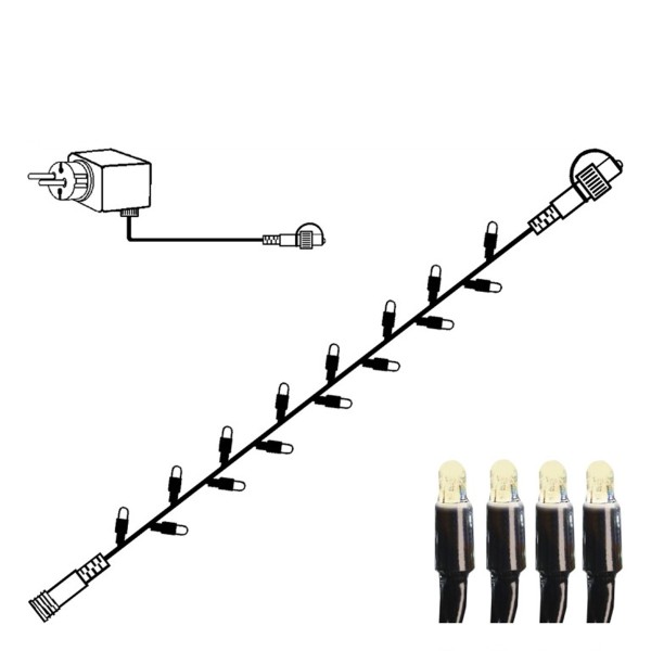 System 24 Starterset - LED Lichterkette 5m mit Trafo - koppelbar bi... System 24 Starterset - LED Lichterkette 5m mit Trafo - koppelbar bi... von StarTrading
