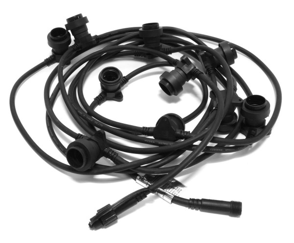 System CONNECTA BLACK - Lichterkette - 10 x E27 - 7,35m - max 2000W... System CONNECTA BLACK - Lichterkette - 10 x E27 - 7,35m - max 2000W... von StarTrading