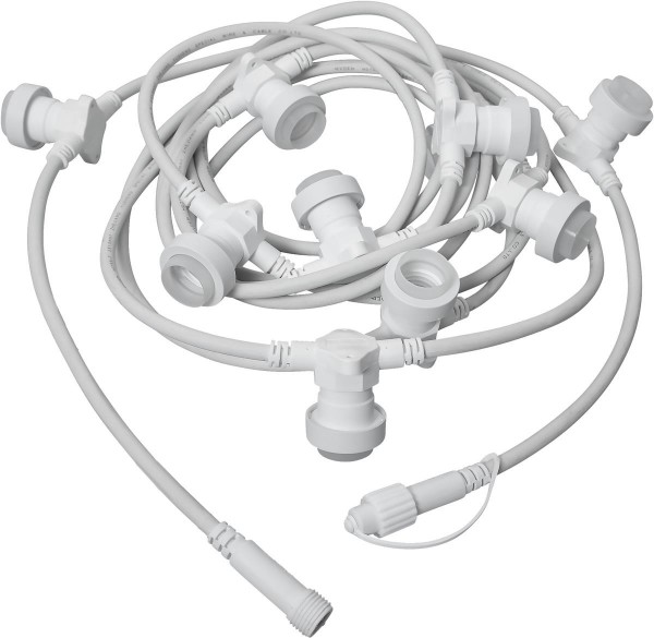 System CONNECTA WHITE - Lichterkette - 10 x E27 - 7,35m - max 2000W... System CONNECTA WHITE - Lichterkette - 10 x E27 - 7,35m - max 2000W... von StarTrading