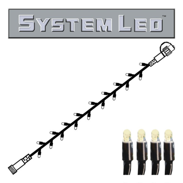 System LED Black | Lichterkette | koppelbar | exkl. Trafo | 5.00m |... System LED Black | Lichterkette | koppelbar | exkl. Trafo | 5.00m |... von StarTrading