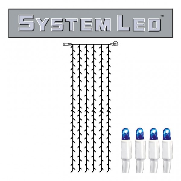 System LED White | Lichtvorhang | koppelbar | exkl. Trafo | 1.00m ... System LED White | Lichtvorhang | koppelbar | exkl. Trafo | 1.00m ... von StarTrading