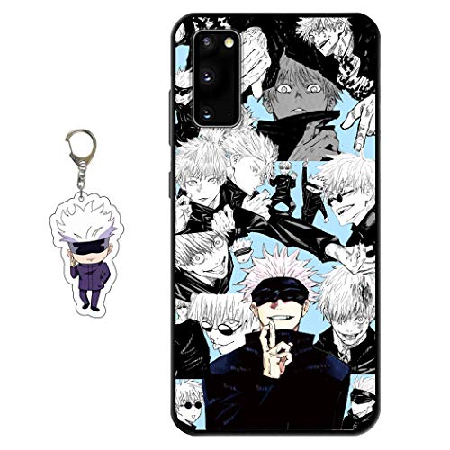 Hülle für Samsung Galaxy A22 5G Anime Handyhülle [Mit Schlüsselbund] Cartoons Silikon Sanft Bumper Case Hülle für Samsung Galaxy A22 5G von Staremeplz