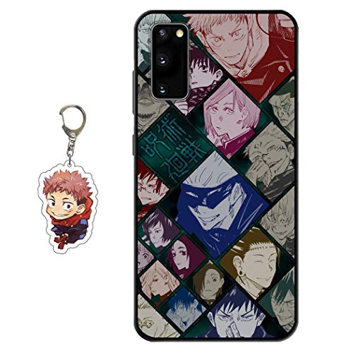 Hülle für Samsung Galaxy A52 / A52S Anime Handyhülle [Mit Schlüsselbund] Cartoons Silikon Sanft Bumper Case Hülle für Samsung Galaxy A52 / A52S von Staremeplz