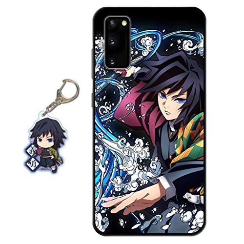 Staremeplz Hülle für Samsung Galaxy A34 5G Anime Handyhülle [Mit Schlüsselbund] Cartoons Silikon Sanft Bumper Case Hülle für Samsung Galaxy A34 5G von Staremeplz