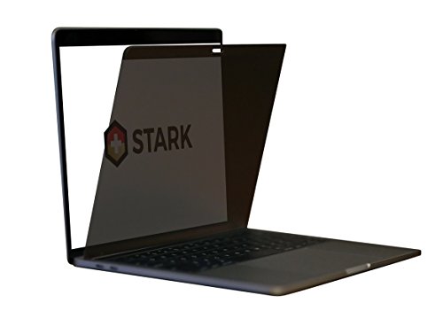 STARK MPS-15-MBPC Magnetischer entfernbarer Sichtschutz für Apple MacBook Pro 15 Zoll (2016er und neuer) - Optimaler Sichtschutz vor neugieriegen Blicken | 60° Grad Sichtwinkel von Stark