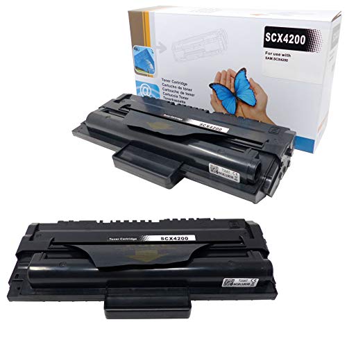 2X Toner Kompatibel für Samsung Laserdrucker SCX-D4200A / ELS für Samsung SCX-4200 SCX-4200D3 SCX-4200F SCX-4200R, SCX-4200 D3 SCX-4200 F SCX-4200 R (Schwarz 3.000 Seiten Black) von Starlet24