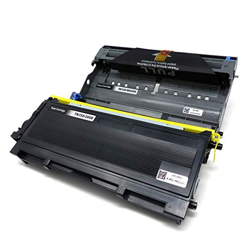 Starlet24 2X Toner + 1x Trommel als Ersatz für Brother TN2000 / DR2000 für DCP-7010 DCP-7010L DCP-7025 HL-2020 HL-2030 HL-2040 HL-2070N MFC-7225N MFC-7420 MFC-7820 MFC-7820N Fax 2820 2920 Schwarz von Starlet24