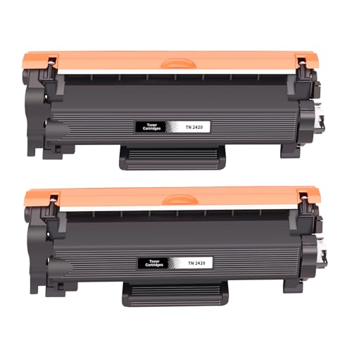 TN2420 TN-2420 MFC-L2710DW Toner für Toner Brother MFC-L2710DW,HL-L2350DW,DCP-L2530DW, MFC-L2710DN, TN-2410,2*Schwarz von Starlet24