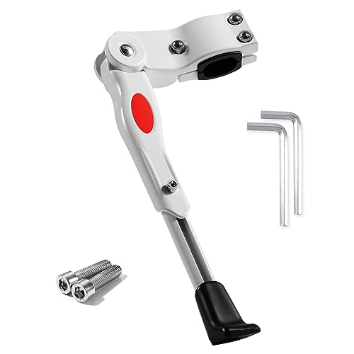 Starlike Fahrradständer, Dauerhaft Höhenverstellbarer Fahrrad Ständer Aluminiumlegierung Bike Stand, Universal Seitenständer, Seitenständer Fahrrad, Radständer für 24-27 Zoll Fahrrad, 700c, BMX, MTB Starlike Fahrradständer, Dauerhaft Höhenverstellbarer Fahrrad Ständer Aluminiumlegierung Bike Stand, Universal Seitenständer, Seitenständer Fahrrad, Radständer für 24-27 Zoll Fahrrad, 700c, BMX, MTB von Starlike