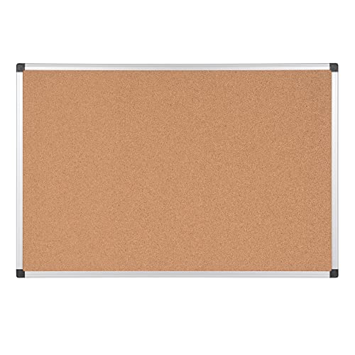 Starline STL6423 Tafel Kork, 60 x 90 cm, Aluminiumrahmen von Starline