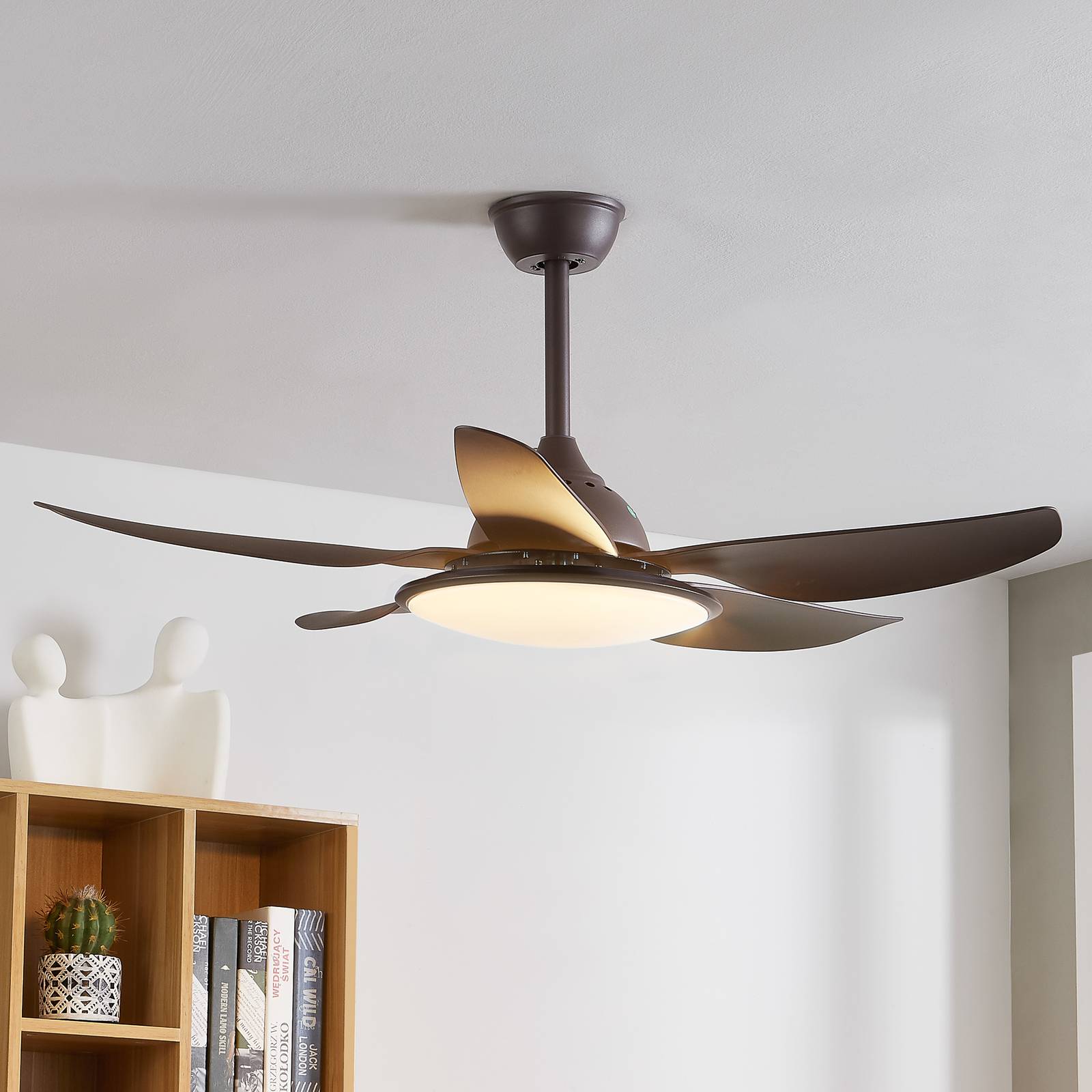 Starluna Kajima LED-Deckenventilator, kaffeebraun Starluna Kajima LED-Deckenventilator, kaffeebraun von Starluna