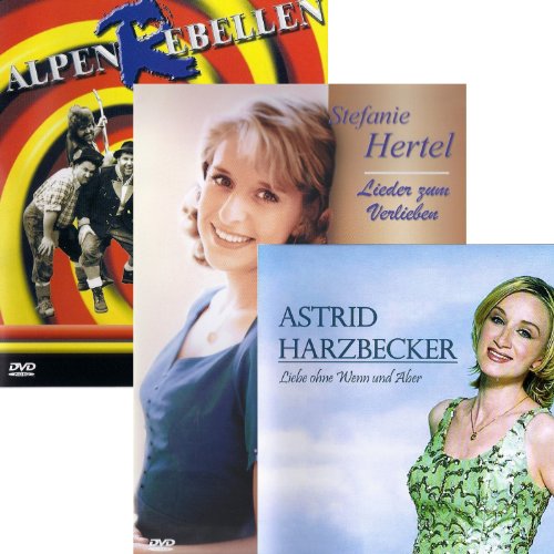 Stars der Volksmusik - Stefanie Hertel, Astrid Harzbecker und die Alpenrebellen im 3er DVD-Package Stars der Volksmusik - Stefanie Hertel, Astrid Harzbecker und die Alpenrebellen im 3er DVD-Package von Starmedia