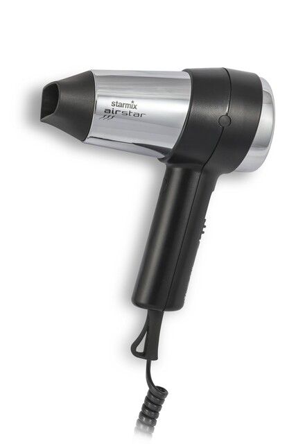 Starmix Hand-Haartrockner Einz Elger?T Schwarz/Chrom, 014944 von Starmix