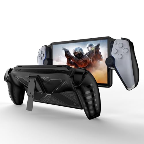 Starnearby Schutzhülle Silikonhülle mit Kickstand, Silikon Hülle Kompatibel mit PS5 Portal Remote Play Case, TPU Protector faltbarem Standfuß Schutzhülle for PS5 Portal 2023, Anti-Rutsch Anti-Kratz von Starnearby