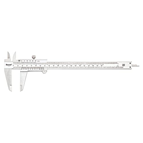 Starrett 125MEA-8/200 Nonius-Messschieber, Edelstahl, Zoll/Metrisch, 0-8"/0-200 mm Bereich, 0,001"/0,02 mm Auflösung Starrett 125MEA-8/200 Nonius-Messschieber, Edelstahl, Zoll/Metrisch, 0-8"/0-200 mm Bereich, 0,001"/0,02 mm Auflösung von Starrett