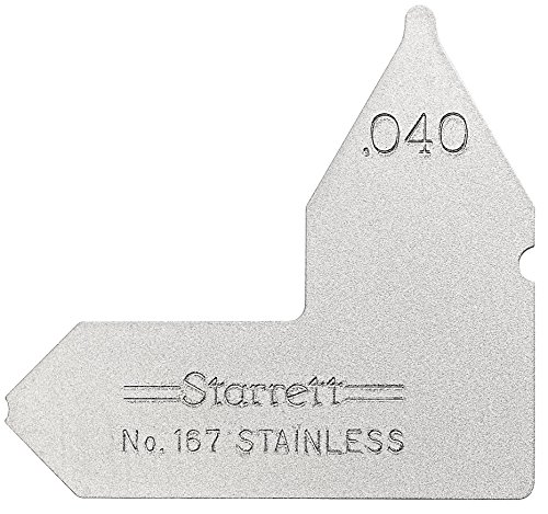 Starrett 167-040 Radiusmesser, 0,040 Zoll Radiusmesser von Starrett
