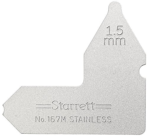 Starrett 167M-1 Radiusmessgerät, 1,5 mm, Radiusmesser 1,5 mm Starrett 167M-1 Radiusmessgerät, 1,5 mm, Radiusmesser 1,5 mm von Starrett