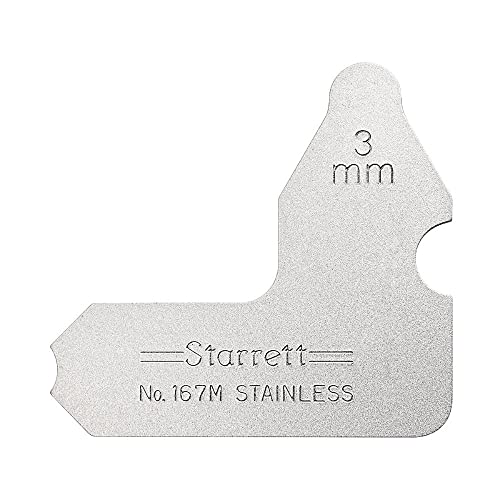 Starrett 167M-3 Radiuslehre, 3 mm, Radiuslehre Starrett 167M-3 Radiuslehre, 3 mm, Radiuslehre von Starrett