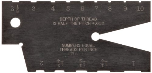 Starrett 284 ACME Standard Gewinde, gehärtet, 29 Grad Winkel von Starrett