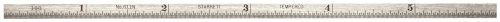 Starrett 611 N-6 Spring aus gehärtetem Stahl schmal Regel mit Zoll Graduierung, 15,2 cm Länge, 3/40,6 cm Breite, 3/162,6 cm Stärke Starrett 611 N-6 Spring aus gehärtetem Stahl schmal Regel mit Zoll Graduierung, 15,2 cm Länge, 3/40,6 cm Breite, 3/162,6 cm Stärke von Starrett