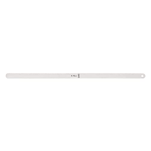 Starrett 667M-15 Stahldicken-Fühlerlehre, 0,15 mm Dicke, 12,7 mm Breite, 300 mm Länge Starrett 667M-15 Stahldicken-Fühlerlehre, 0,15 mm Dicke, 12,7 mm Breite, 300 mm Länge von Starrett