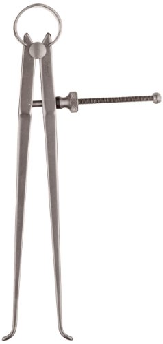 Starrett 74 festen Mutter im A-Spring Messschieber, quadratisch Bein, 0 cm/0 mm – 10,2 cm/100 mm Range von Starrett