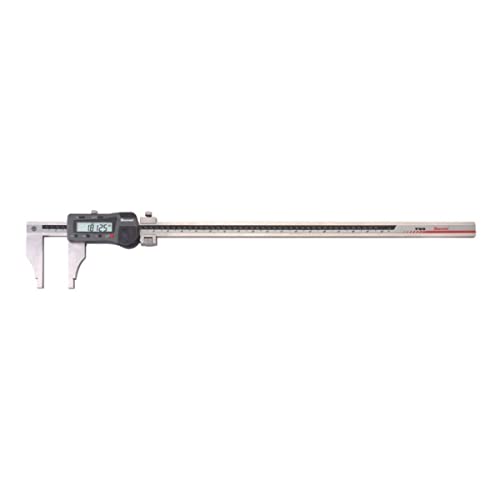 Starrett 799AZ-24/600 Digitaler Bremssattel, Edelstahl, batteriebetrieben, Zoll/metrisch, 0-24" Bereich, +/-0,002" Genauigkeit, 0,0005" Auflösung, erfüllt DIN 862 Spezifikationen von Starrett