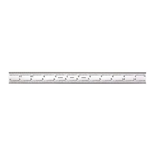 Starrett CB12–4R Klinge für Kombination, Quadrate, Satin Chrome, 30,5 cm 4R Grad Starrett CB12–4R Klinge für Kombination, Quadrate, Satin Chrome, 30,5 cm 4R Grad von Starrett