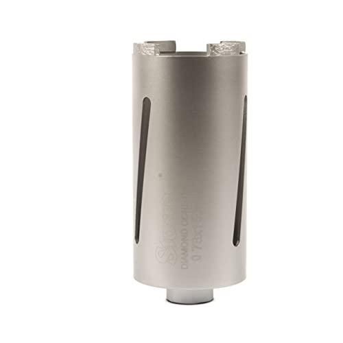 Starrett Diamant-Trockenbohrer - BMC78 Trockenschneidender Kernbohrer - für Ziegelblöcke Granitmauerwerk - 78 mm Starrett Diamant-Trockenbohrer - BMC78 Trockenschneidender Kernbohrer - für Ziegelblöcke Granitmauerwerk - 78 mm von Starrett