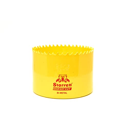 Starrett HSS Bi-Metall-Lochsäge - FCH0296 schnell geschnittene extra Kobalt-Lochsäge - für rostfreies Holzblech Kunststoff Verschiedene Materialien - 65mm Starrett HSS Bi-Metall-Lochsäge - FCH0296 schnell geschnittene extra Kobalt-Lochsäge - für rostfreies Holzblech Kunststoff Verschiedene Materialien - 65mm von Starrett