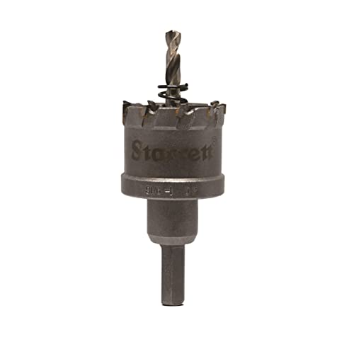 Starrett Hartmetall-Lochsäge - CTD40 TCT Tiefschnitt-Lochsäge - für Metall Edelstahl Eisen Aluminium - 40mm Starrett Hartmetall-Lochsäge - CTD40 TCT Tiefschnitt-Lochsäge - für Metall Edelstahl Eisen Aluminium - 40mm von Starrett