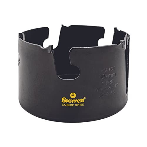 Starrett Hartmetall-Lochsäge - MPH0418 Mehrzweck-TCT-Lochsäge - für Holz-MDF-Kunststoff-Keramik-Wandfliesen - 105 mm Starrett Hartmetall-Lochsäge - MPH0418 Mehrzweck-TCT-Lochsäge - für Holz-MDF-Kunststoff-Keramik-Wandfliesen - 105 mm von Starrett