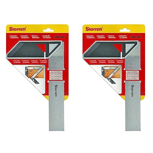 Starrett K53M-200-S Dreikant (Packung mit 2) von Starrett