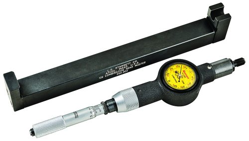 Starrett Lesebrille 128 M Kombination Kopf, mit Innen Mikrometer, 0–50 mm range, 0.01 mm Teilung, Genauigkeit +/-0.0001 " von Starrett