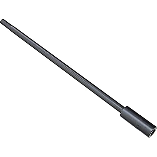 Starrett Lochsäge Dornverlängerungsstange - A15 12 Zoll/300 mm Stahl-Verlängerungsantriebsstange - Geeignet für 9,5 mm (3/8 Zoll) Schaft von Starrett