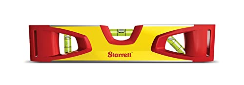 Starrett Magnetisch Torpedo-Wasserwaage - KLTS9-N 9' / 225mm Professionelle Wasserwaage mit 3 Phiolen 45°/90°/180° - Langlebiges, schlagfestes Aluminium Starrett Magnetisch Torpedo-Wasserwaage - KLTS9-N 9' / 225mm Professionelle Wasserwaage mit 3 Phiolen 45°/90°/180° - Langlebiges, schlagfestes Aluminium von Starrett