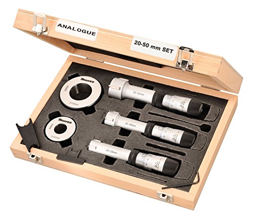 Starrett S78MXTEZ Bohrmesser-Set, 20-50 mm Reichweite, mit 3-Punkt-Kontakt, Anzahl der Köpfe: 3, Anzahl der Ringe: 2 Starrett S78MXTEZ Bohrmesser-Set, 20-50 mm Reichweite, mit 3-Punkt-Kontakt, Anzahl der Köpfe: 3, Anzahl der Ringe: 2 von Starrett