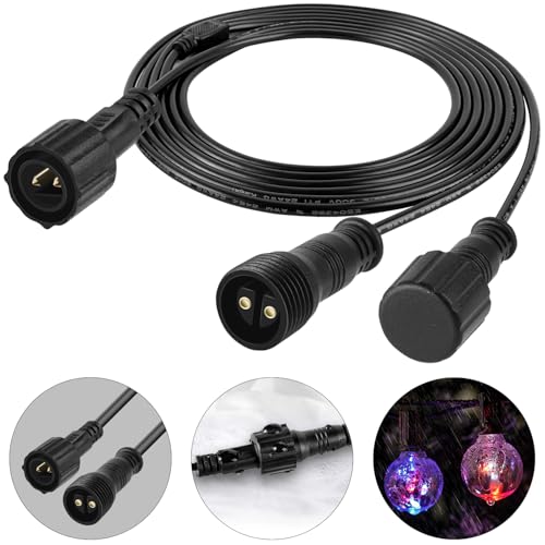 Lichterkette Verlängerung, wasserdichte 2 Polig LED Lichterketten Verlängerungskabel für G40 Globe Lichter, Eiszapfen Lichter, GartenleuchteInnen Außen Gartenbeleuchtung Lichterkette Verlängerung, wasserdichte 2 Polig LED Lichterketten Verlängerungskabel für G40 Globe Lichter, Eiszapfen Lichter, GartenleuchteInnen Außen Gartenbeleuchtung von StarryEver